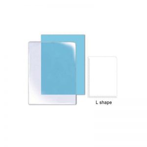 L - Shape Plastic Clear Holder