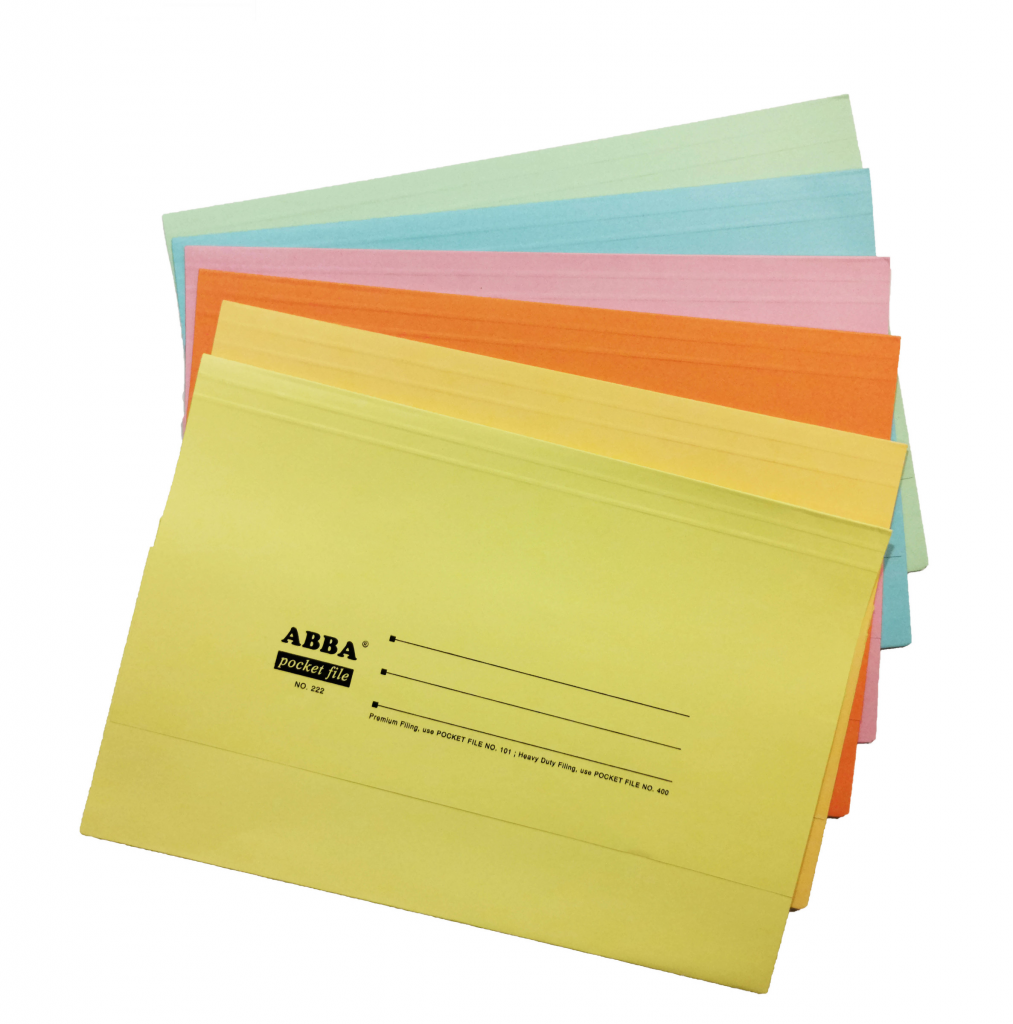 Abba Pocket File - i.Stationery | Office Stationery | Office Supply Kuching