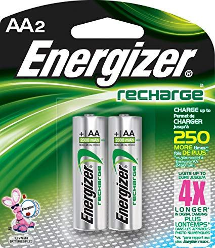 Energizer Alkaline Rechargeable Batteries