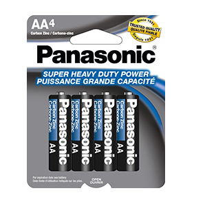 Panasonic Super Heavy Duty Batteries