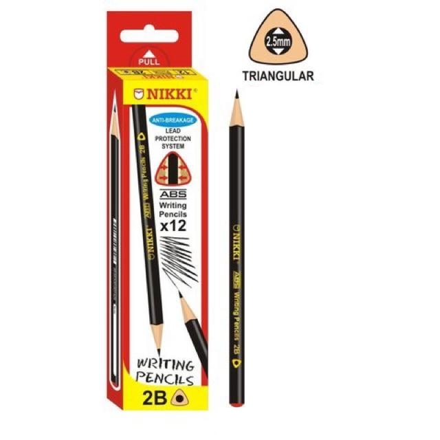 Niso Tri-Grip Pencils 2B 111