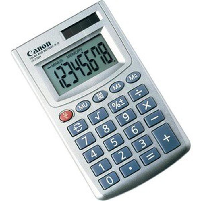 Canon Pocket Calculator LS270HW (8 Digits)