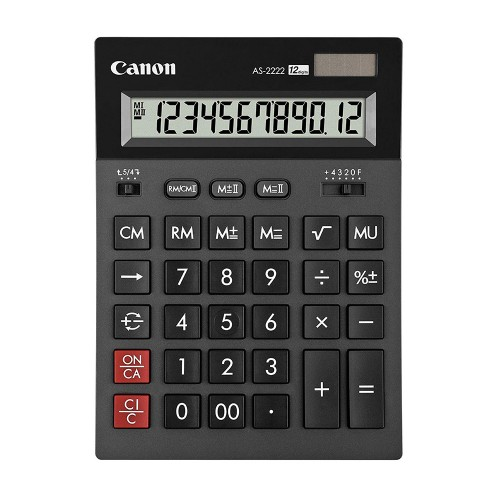 Canon Calculator AS2222 (12 Digits)