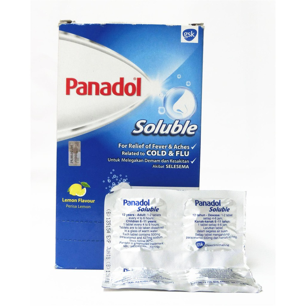 Panadol Soluble (4 Tablets)